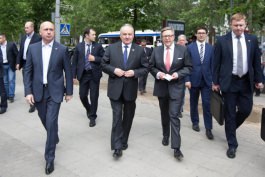 Moldovan president attends inauguration of European Town