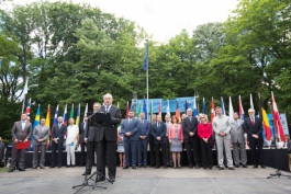 Moldovan president attends inauguration of European Town