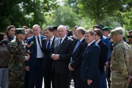 Moldovan president participates in closing event of Dragoon Pioneer 2016 drills