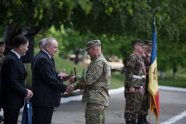 Moldovan president participates in closing event of Dragoon Pioneer 2016 drills