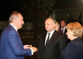 Moldovan president meets Russian deputy premier