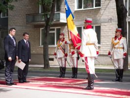 Nicolae Timofti received the letters of accreditation of Turkmen Ambassador Nurberdy Amanmuradov