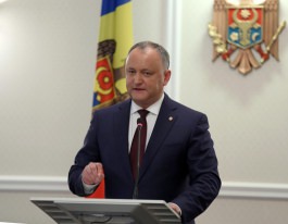 Igor Dodon: Blocarea sistemului electoral uninominal este un succes 