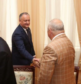 Igor Dodon a prezidat ședința de lucru a Comisiei de Stat pentru desfășurarea acțiunilor consacrate Anului Ștefan cel Mare și Sfînt, Domnitor al Moldovei  