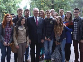 President of the Republic of Moldova Nicolae Timofti participated at the Ethnic Festival