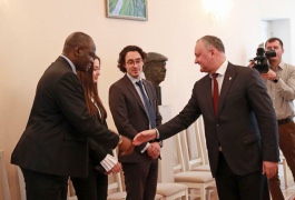 Igor Dodon met with foreign ambassadors in Moscow