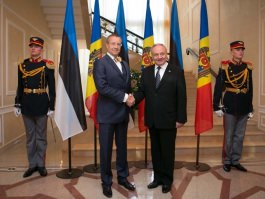 President Nicolae Timofti had a meeting with the Estonian President Toomas Hendrik Ilves