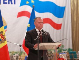 Discursul Excelenței Sale Domnului Igor DODON, Președintele Republicii Moldova, la adunarea solemnă cu prilejul marcării a 23 ani de la crearea Unității Teritorial Autonome Găgăuzia