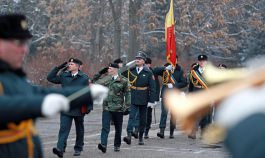 Igor Dodon a participat la aniversarea a 26-a de la formarea Brigăzii 3 Infanterie Motorizată „Dacia” a Armatei Naționale