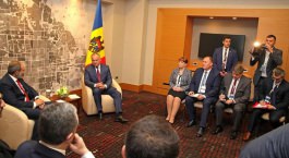 Președintele Republicii Moldova, Igor Dodon, a avut o întrevedere cu prim-ministrul Republicii Armenia, Nikol Pașinyan  