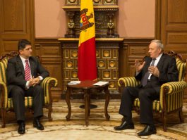 President Nicolae Timofti had a meeting with Romanian Foreign Minister Titus Corlatean