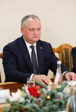 Igor Dodon a avut o întrevedere de lucru cu Vadim Krasnoselskii