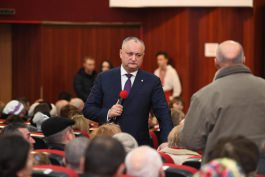 Igor Dodon a vizitat raionul Anenii Noi