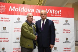 Igor Dodon a vizitat raionul Anenii Noi