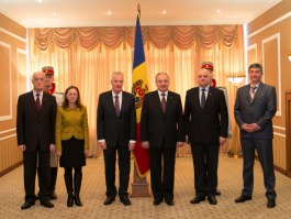 President Nicolae Timofti receives letters of accreditation from five envoys