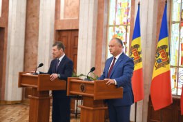 Igor Dodon a avut o întrevedere cu Dmitri Kozak