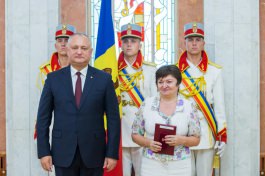 Igor Dodon a conferit distincții de stat