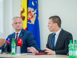 Președintele Republicii Moldova l-a prezentat corpului de procurori pe Procurorul General interimar