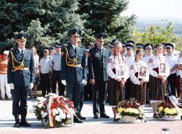 Șeful statului a participat la ceremonia de deschidere a Complexului Memorial al Eroilor din satul Răscăieți