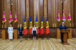 Igor Dodon a ţinut un discurs în cadrul recepţiei oficiale oferite cu prilejul Zilei Independenţei Republicii Moldova