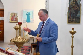 Igor Dodon a vizitat satul Etulia