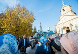 Igor Dodon a vizitat raionul Ocnița