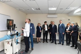 Președintele Republicii Moldova a vizitat Universitatea de Stat de Medicină și Farmacie „Nicolae Testemițanu”