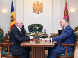 Igor Dodon a avut o întrevedere cu președinții raioanelor Taraclia și Basarabeasca