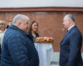 Şeful statului a vizitat Spitalul Clinic Municipal „Sfîntul Arhanghel Mihail”