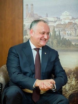 Igor Dodon a avut o întrevedere cu Ilham Aliyev