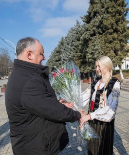 Șeful statului a avut o întrevedere autoritățile raionului Rîșcani