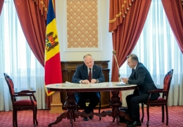 Șeful statului a participat la ședința săptămânală cu Primul ministru