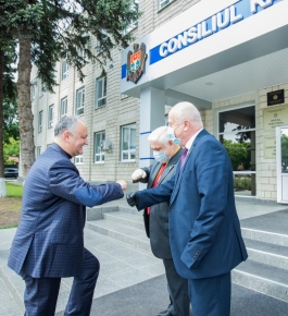 Igor Dodon a vizitat raionul Edineţ