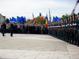 Președintele Nicolae Timofti a participat la manifestațiile dedicate Zilei Victoriei