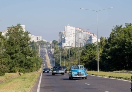 Глава государства приветствовал участников автопробега «Бессмертного полка» из Кишинева в Шерпень