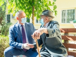 Şeful statului a vizitat Azilul pentru persoanele cu dizabilități și în etate din orașul Leova