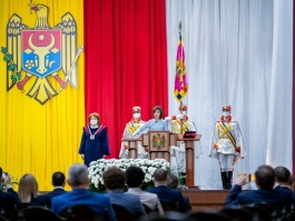 Inauguration speech of the President of the Republic of Moldova, Maia Sandu