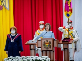 Inauguration speech of the President of the Republic of Moldova, Maia Sandu