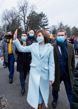 Inauguration speech of the President of the Republic of Moldova, Maia Sandu