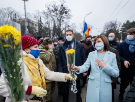 Inauguration speech of the President of the Republic of Moldova, Maia Sandu