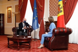 Statement by H.E. Maia Sandu, President of the Republic of Moldova, after the meeting with H.E. Charles Michel, President of the European Council