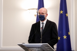 Președintele Maia Sandu s-a întâlnit cu Președintele Consiliului European, Charles Michel