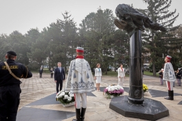 Președintele Maia Sandu a participat la evenimentele dedicate celor 30 de ani de la proclamarea Independenței Republicii Moldova