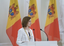 Declarația de presă a Președintei Maia Sandu după întrevederea cu Președintele Republicii Lituania, Gitanas Nauseda