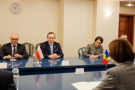 President Maia Sandu met with a delegation of the Senate of the Republic of Poland led by Marshal Tomasz Grodzki