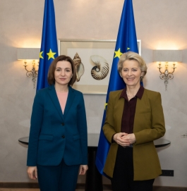 The Head of State had a meeting with Ursula von der Leyen, President of the European Commission