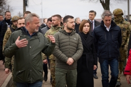 Președinta Maia Sandu, împreună cu Președintele Zelenskyy și alți șefi de state și de guverne, au comemorat victimele de la Bucea