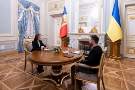 The head of state and her counterpart from Kyiv discussed the Moldovan-Ukrainian collaborationî