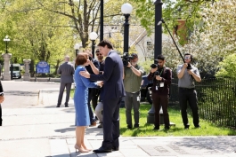 Head of State in Ottawa: "I thanked Prime Minister Trudeau for the Canadian government's strong support for our democratic path"