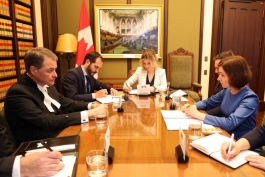 President Maia Sandu discussed in Ottawa regional security, the challenges facing the Republic of Moldova and the reform agenda